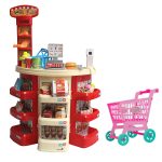 Mini Mercadinho Infantil Importway Com 30 Peças E Carrinho - 1