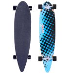 Skate Longboard Infantil 42 Shape Madeira Azul Importway - 1
