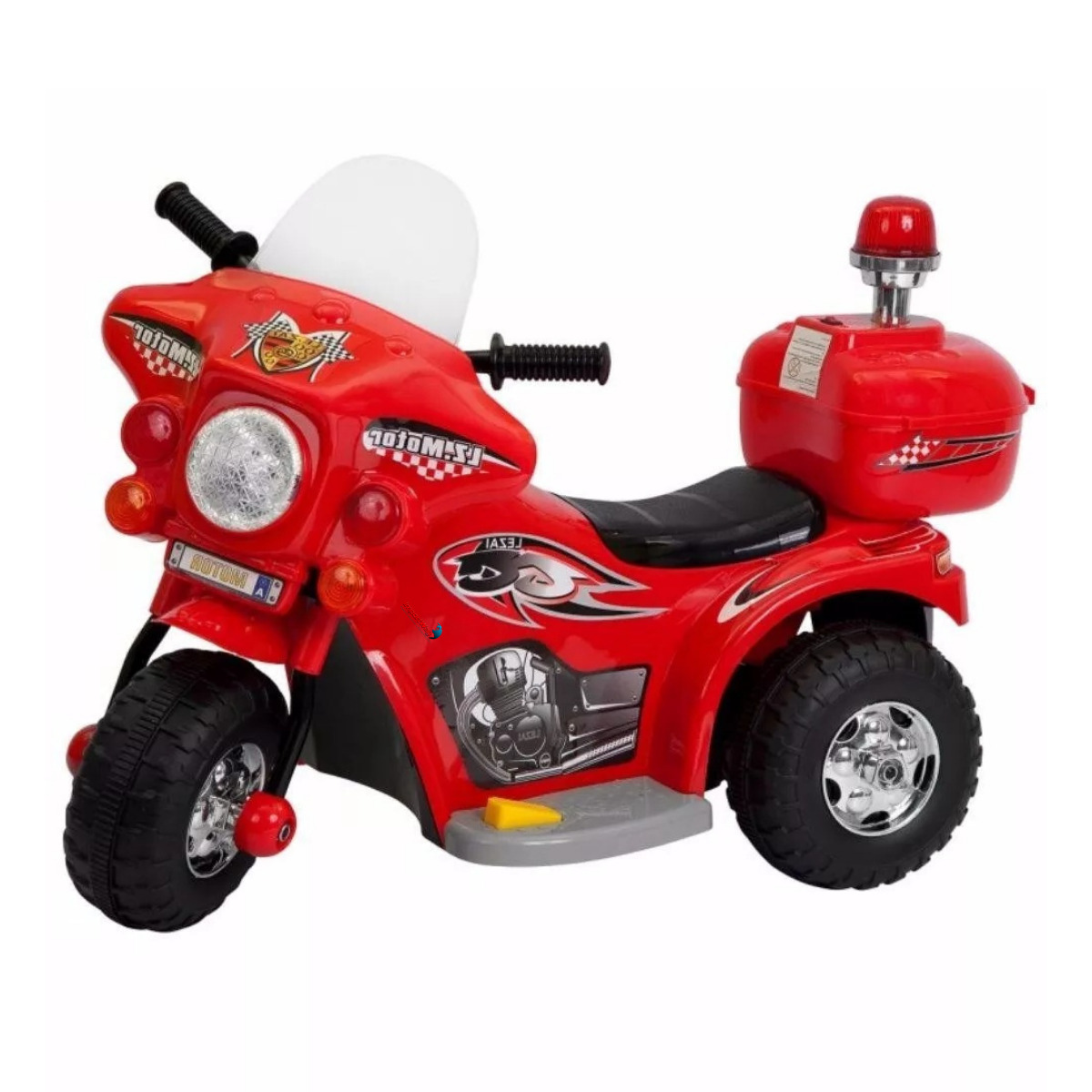 Mini Moto Elétrica Infantil Branca BW002BR