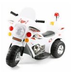 Mini Moto Elétrica Infantil Branca BW002BR - 1