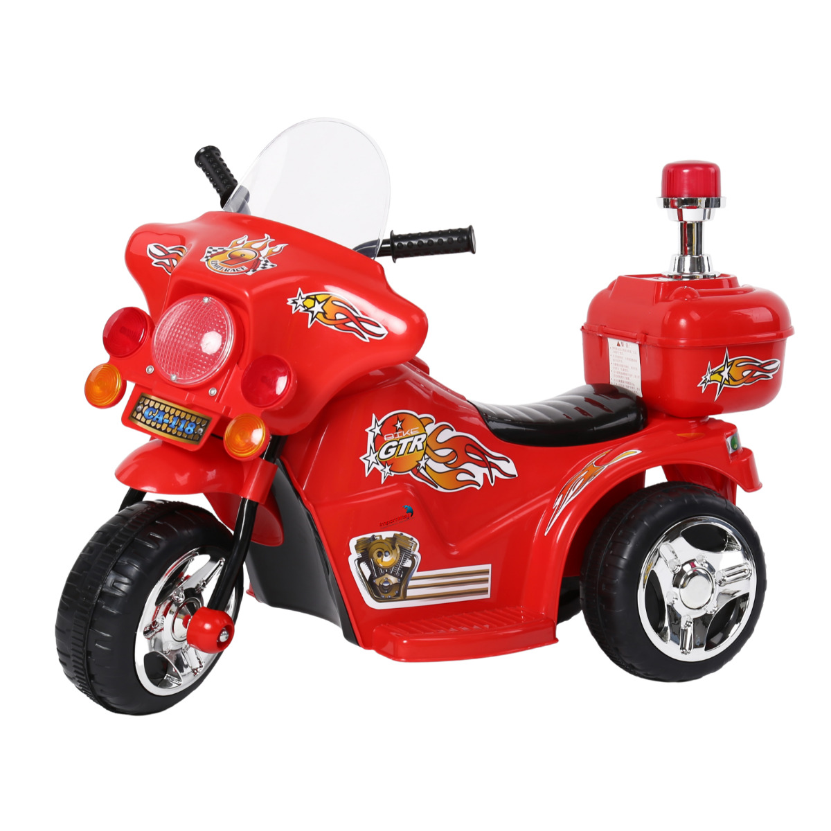 Motinha Motoquinha Infantil Elétrica De Brinquedo - Vermelha