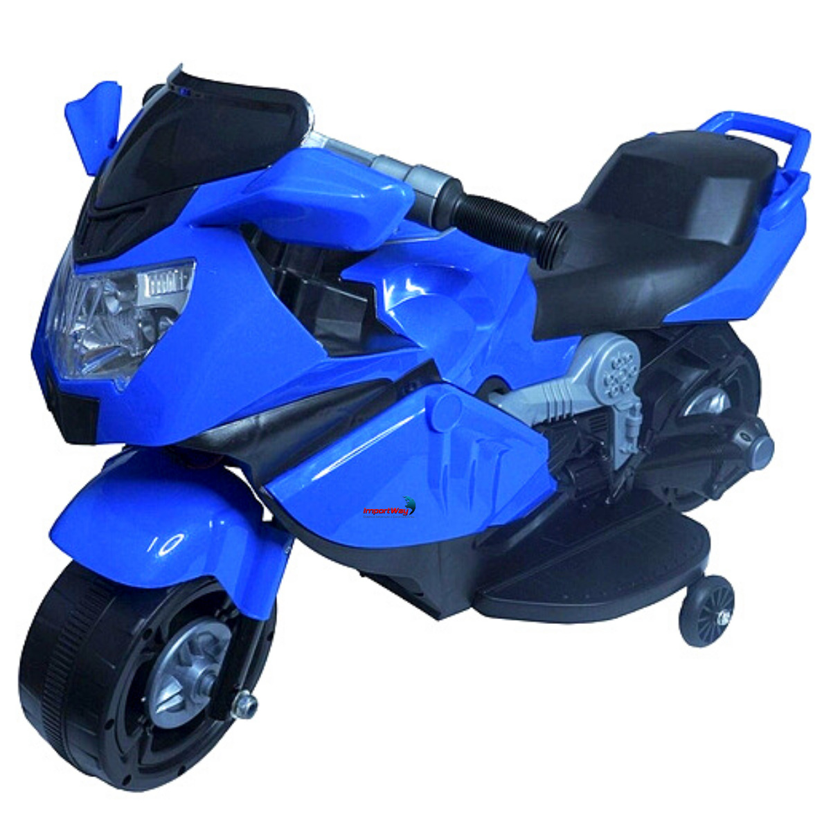 Moto Eletrica Infantil Menino Menina 6v Azul - Importway - Auto Equip