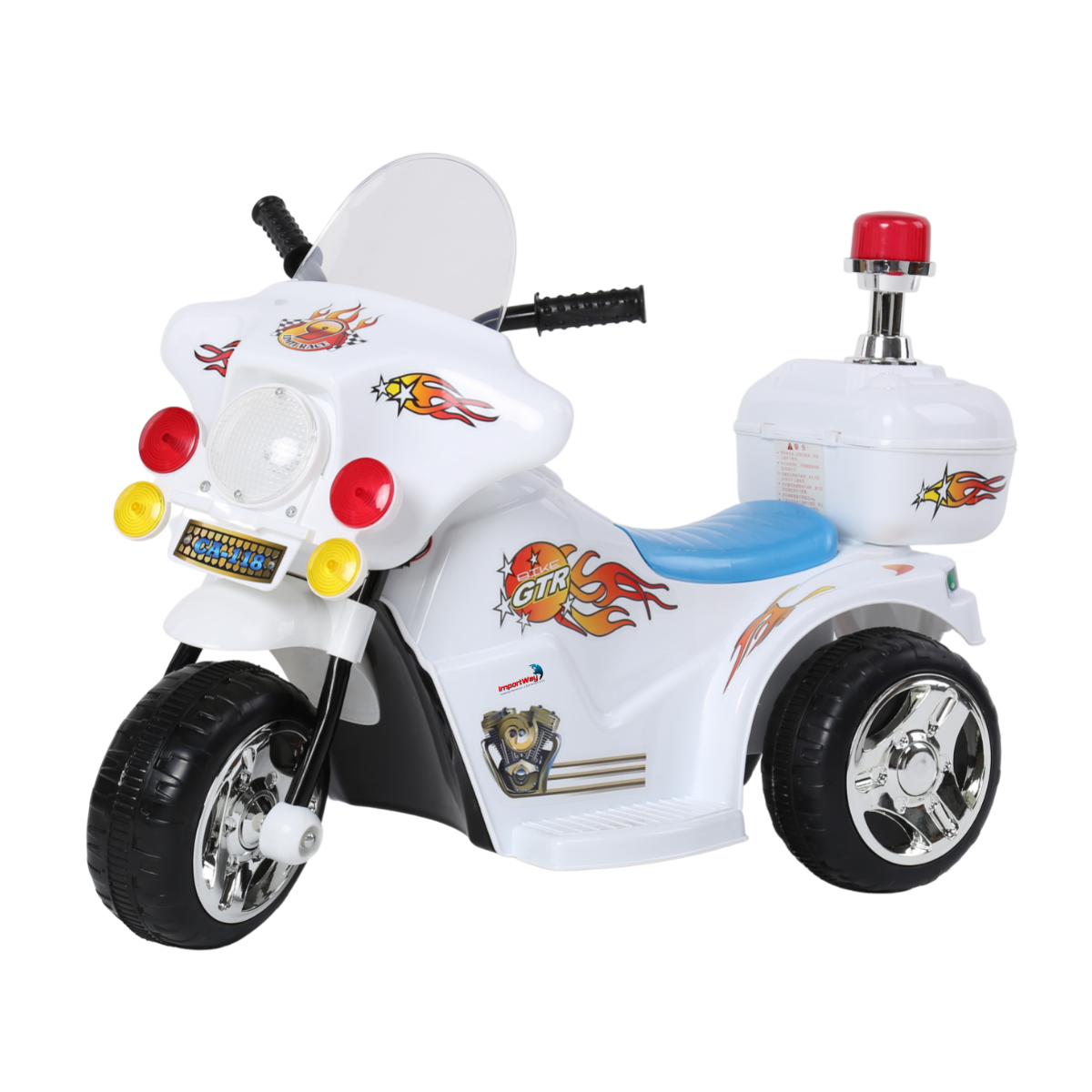 Mini Moto Eletrica Infantil Azul Bw006az - Importway importmay Na Vianx  você acha tudo - Aqui tem oferta todo dia