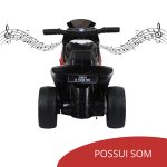 Mini Moto Elétrica Infantil 6v Bmw S1000RR Vermelho BW180VM - 10
