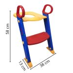 Troninho Infantil Com Escada Assento Redutor Vaso Sanitário BW071 - 1