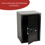 Cofre Segurança Eletrônico Biométrico Senha 50x35 Importway - 9