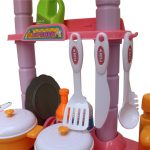 Kit Cozinha Completa Infantil Importway Rosa Com Acessórios - 10