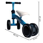 Triciclo Balance Equilíbrio Infantil Azul BW107AZ - 2
