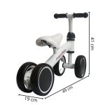 Triciclo Balance Equilíbrio Infantil Branco BW107BR - 2