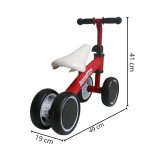 Triciclo Balance Equilíbrio Infantil Vermelho BW107VM - 2