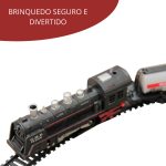 Trem Locomotiva Infantil Com Luzes E Som BW148 - 2