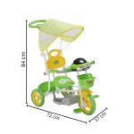 Triciclo Infantil 2 Em 1 Verde BW003VD - 2