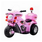 Mini Moto Elétrica Infantil Rosa BW002RS - 1