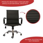Cadeira Escritório Luxo Secretária Importway Esteirinha - 2