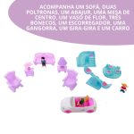 Casinha De Boneca Infantil 15 Peças Importway Rosa Luz E Som - 3