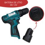 Parafusadeira Furadeira Bateria Recarregável 12v IWFP-012C - 3