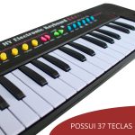 Teclado Musical 37 Teclas Com Microfone BW136 - 3