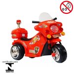 Mini Moto Elétrica Infantil Vermelha BW006VM - 10