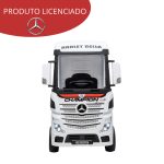 Carrinho Elétrico Infantil Caminhão Mercedes Benz Actros 12v Com Rodas De EVA BW119EVABR - 2