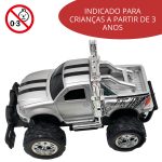 Carrinho Controle Remoto Importway Recarregável Prata - 3