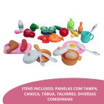 Kit Cozinha Completa Infantil Importway Rosa Com Acessórios - 4