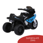 Mini Moto Elétrica Infantil 6V Bmw S1000RR Azul BW180AZ - 4