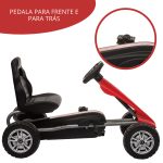 Carrinho Mini Kart Pedal Infantil BW130VM - 4