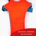 Andador Portátil De Bebê Ajustável Laranja BWABP001LR - 3