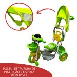 Triciclo Infantil 2 Em 1 Verde BW003VD - 4