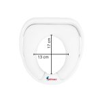 Assento Redutor Infantil Acolchoado Branco BW073BR - 3
