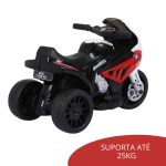 Mini Moto Elétrica Infantil 6v Bmw S1000RR Vermelho BW180VM - 4