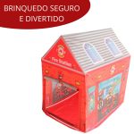 Barraca Infantil Portátil Casinha Importway Bombeiro - 3