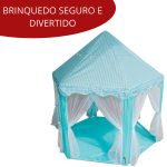 Barraca Divertida Infantil Com Luzes De Led Azul Importway - 3