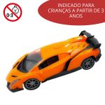 Carrinho Controle Remoto 1:16 Importway Com Luzes Laranja - 3