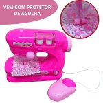 Máquina Costura Infantil Mini Ateliê Rosa Escuro BW035RSD - 5