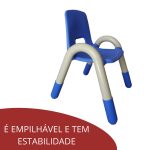 Cadeira Infantil Azul BW086AZ - 5