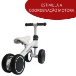 Triciclo Balance Equilíbrio Infantil Branco BW107BR - 5