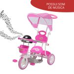 Triciclo Infantil 2 Em 1 Rosa BW003RS - 5