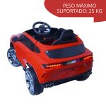 Carrinho Elétrico Infantil Importway Suv Esportivo Vermelho - 5