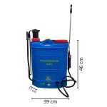 Pulverizador 2x1 Elétrico E Manual Costal 20 litros IWPM2X1-020 - 1