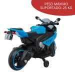 Mini Moto Elétrica 6V Azul BW127AZ - 5