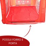 Barraca Infantil Portátil Casinha Importway Bombeiro - 4