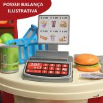 Mini Mercadinho Infantil Importway Com 30 Peças E Carrinho - 6