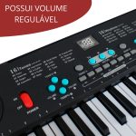 Teclado Musical 61 Teclas Com Microfone BW137 - 6