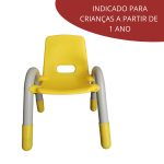 Cadeira Infantil Amarela BW086AM - 6