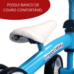Triciclo Balance Equilíbrio Infantil Azul BW107AZ - 6