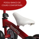 Triciclo Balance Equilíbrio Infantil Vermelho BW107VM - 6