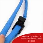 Andador Portátil De Bebê Ajustável Laranja BWABP001LR - 5