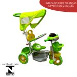 Triciclo Infantil 2 Em 1 Verde BW003VD - 6