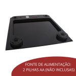 Balança Digital Bioimpedância Importway Alta Precisão Preta - 5